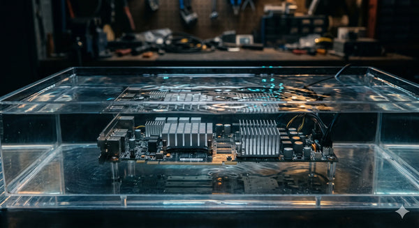 Immersion Cooling at Home: Is It Worth the Effort for a Single ASIC?