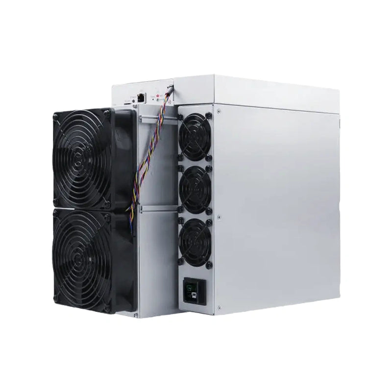 Bitmain Antminer S21 Pro 234 TH/s Bitcoin ASIC miner front view — BM1370 5nm, 15 J/TH SHA-256 premium mining hardware with PSU, white background