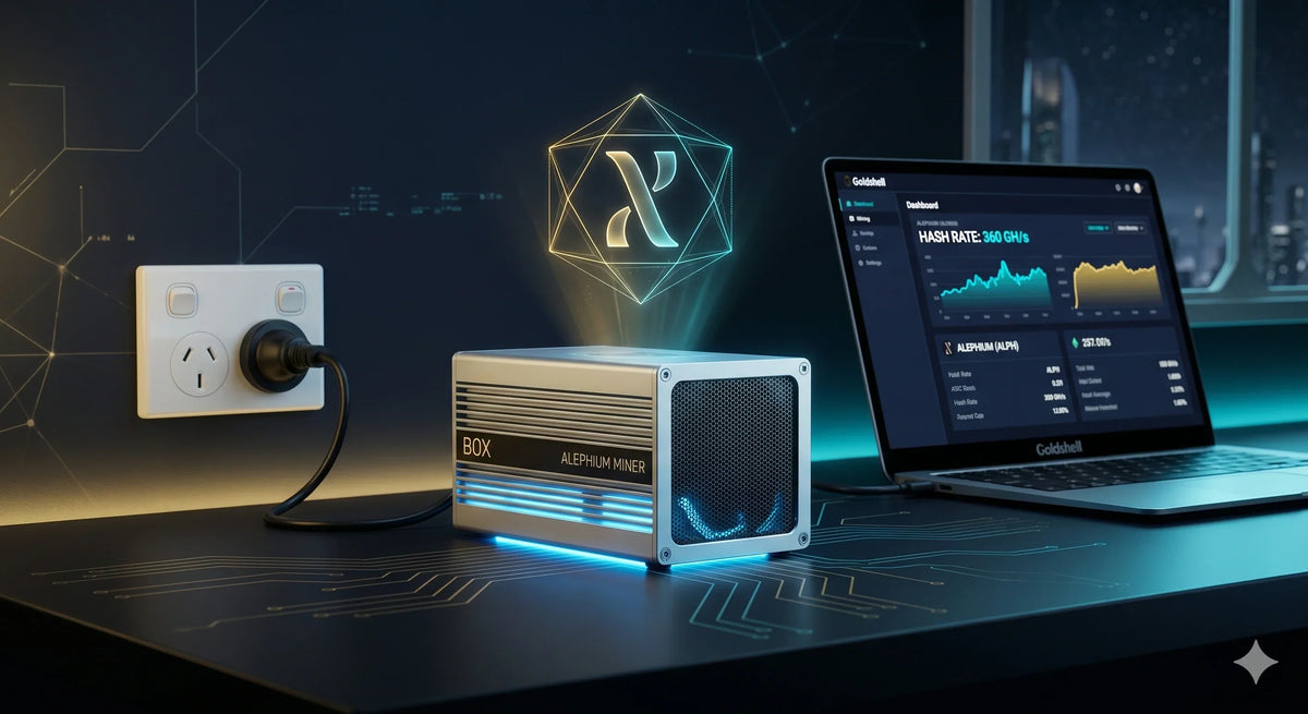Alephium (ALPH) Mining in Australia: Goldshell AL BOX II Pro Setup Guide MinerHub