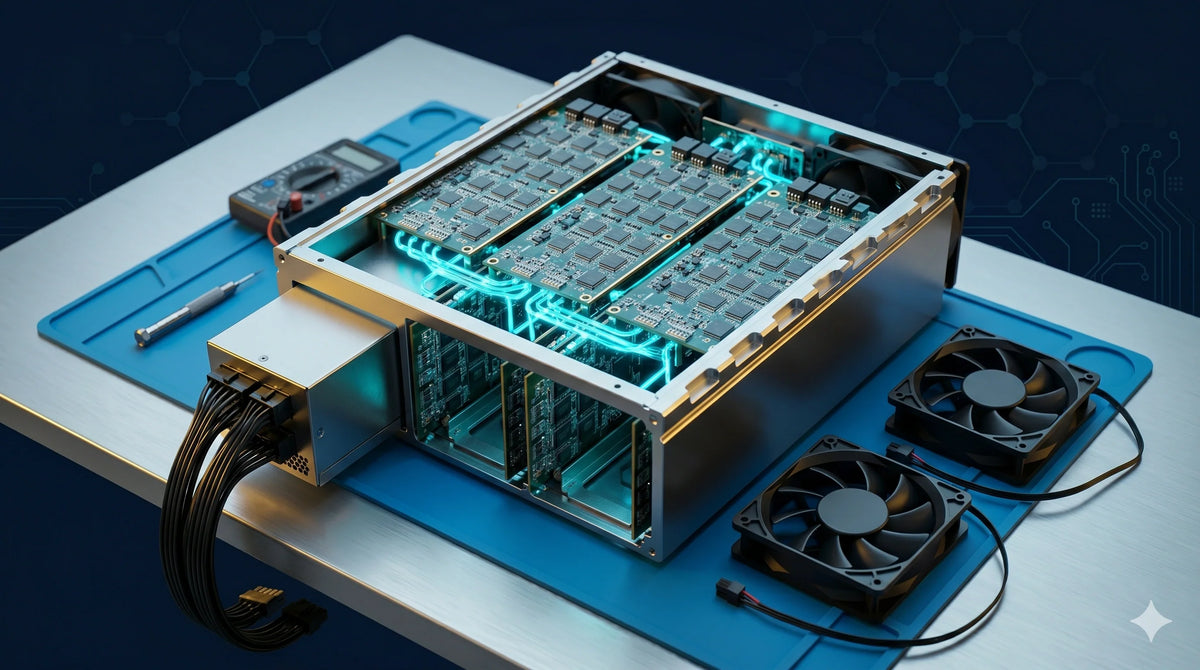 ASIC Repair Basics: How to Replace Fans, PSUs, and Hashboards Yourself MinerHub