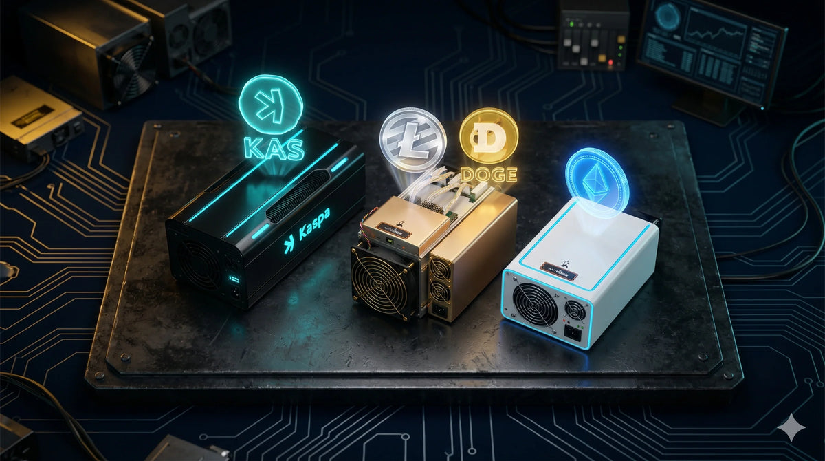 Best ASIC Miners for Altcoins in Australia 2026: Kaspa, Litecoin, Dogecoin & More MinerHub