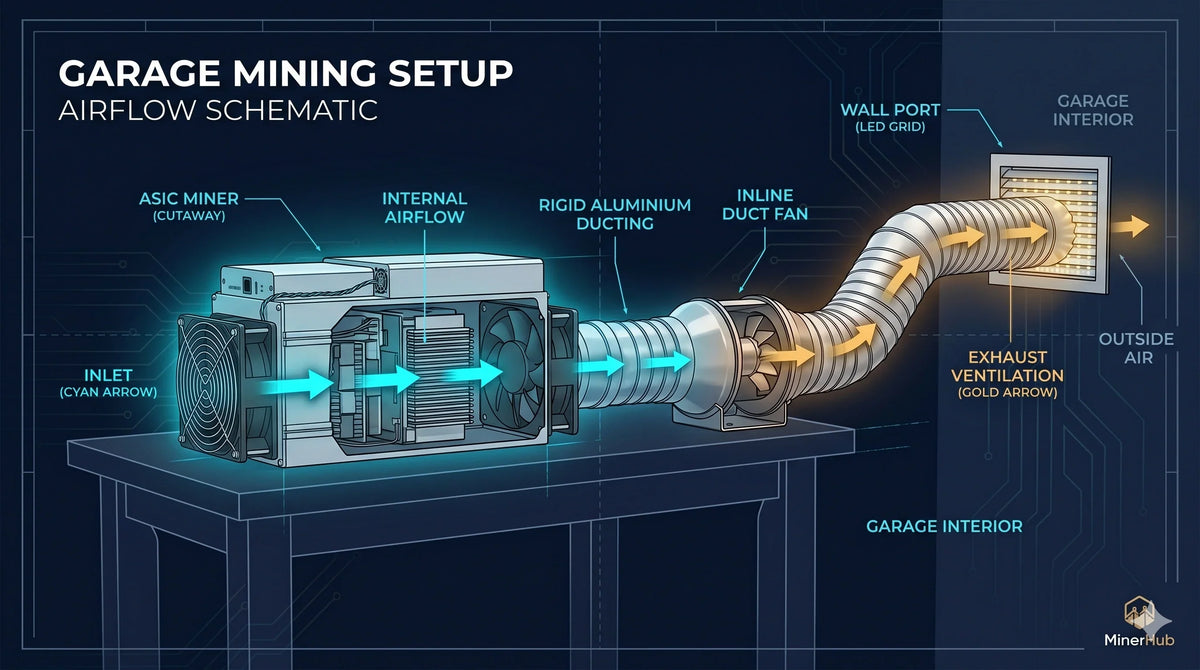 Cooling Your Mining Rig With Inline Fans and Ducting: A Practical Guide