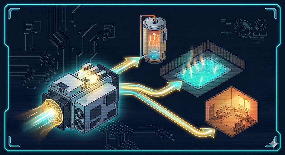 Heat Reuse for Aussie Miners: Hot Water, Pool Heating, and Winter Space Heat MinerHub