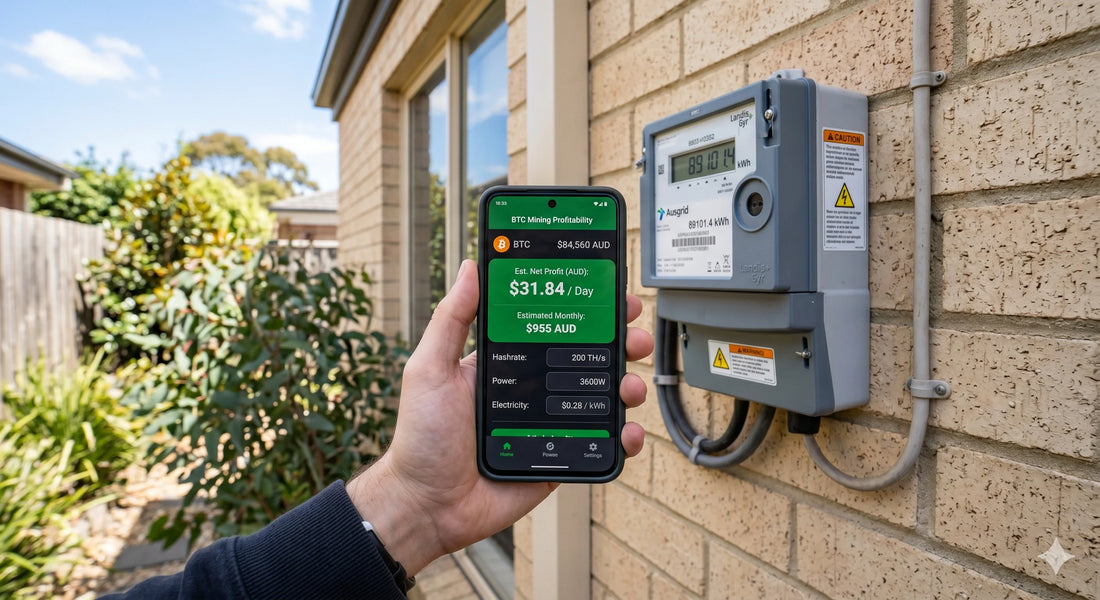 Home Mining in Australia: What Electricity Rate Makes It Profitable?