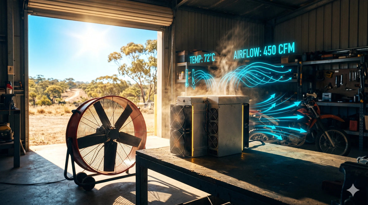Thermal Management for ASIC Miners: Cooling Your Setup in the Australian Summer MinerHub