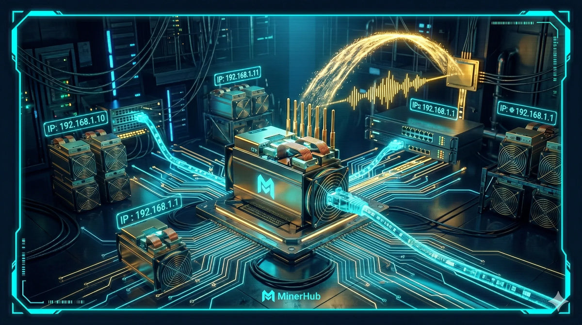 How to Network Multiple ASIC Miners on One Router MinerHub
