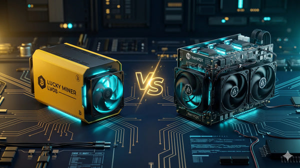 Lucky Miner LV08 vs NerdQX: Which Home Solo Miner Wins in 2026?