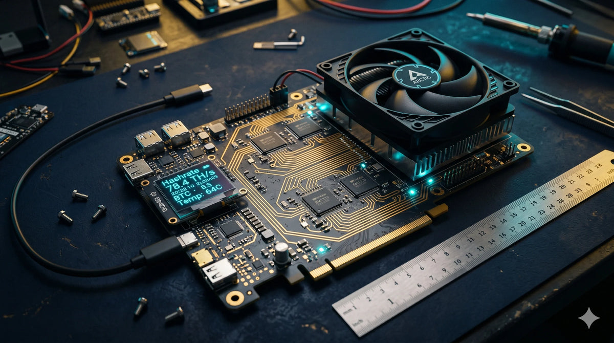 Open-Source Bitcoin Mining: How the NerdQX and NerdOCTAXE Work
