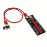 PCI-E Riser 009S Plus — 16x PCIe Riser Card with USB 3.0 Cable for GPU Mining