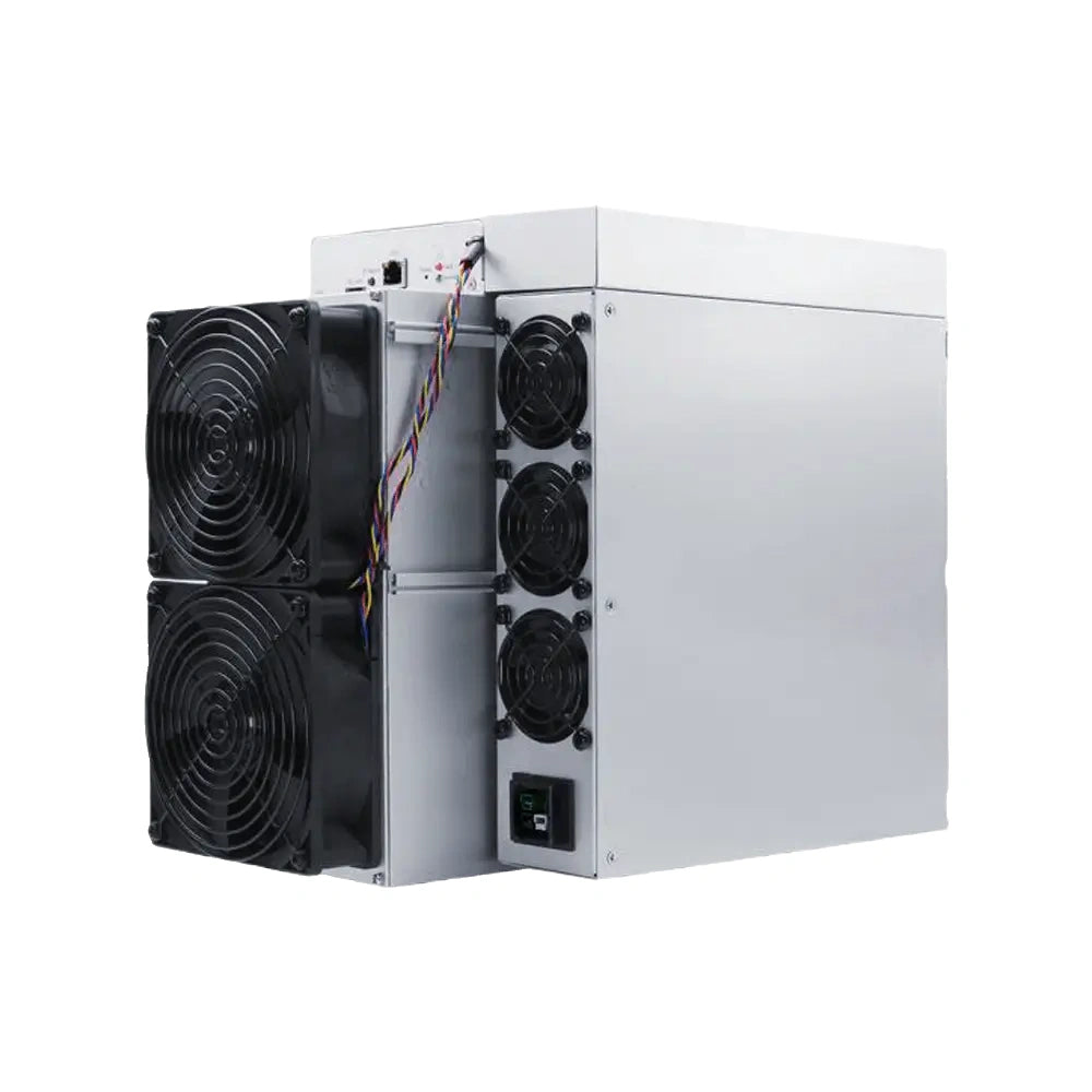 Bitmain Antminer S21 Pro 234 TH/s Bitcoin ASIC miner front view — BM1370 5nm, 15 J/TH SHA-256 premium mining hardware with PSU, white background